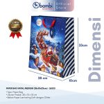 Paper Bag Natal Tas Kertas Kado Christmas Gift Bag Premium Medium 28x10x33cm - 26333 - Gambar 4